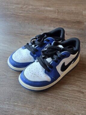 Nike Air Jordan 1 Retro Low OG "Game Royal" Little Kids Childrens size 10C